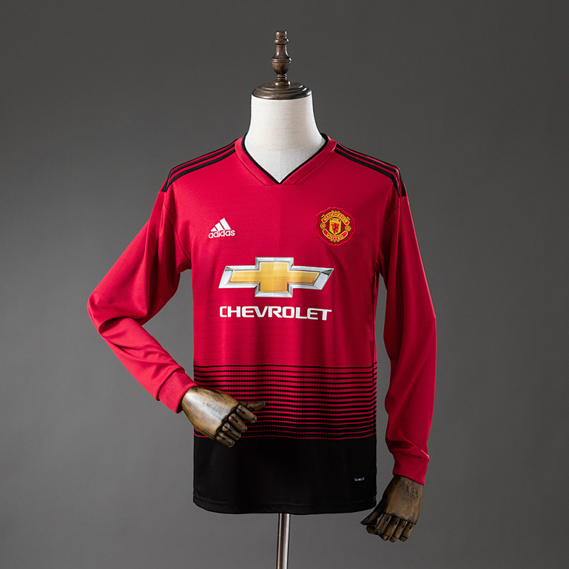 Camiseta retro de manga larga MU 1819 para local, tallas S-XXL